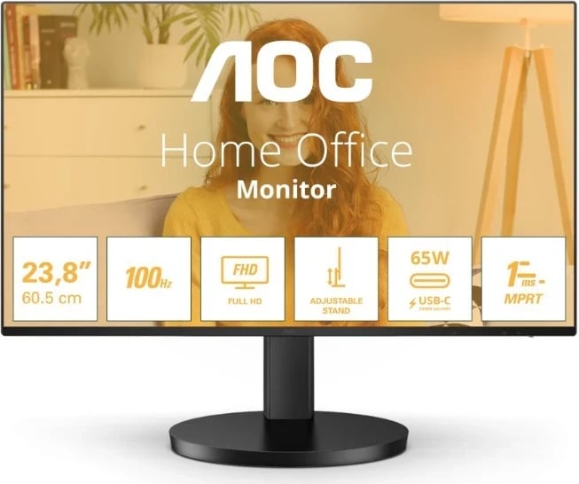 Monitor AOC 24B3CF2, 24 inç, Full HD, i zi