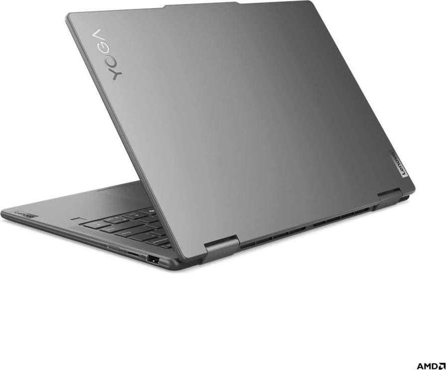 Laptop hibrid Lenovo Yoga 7, AMD Ryzen 7 8840HS, 14 inch, Gri
