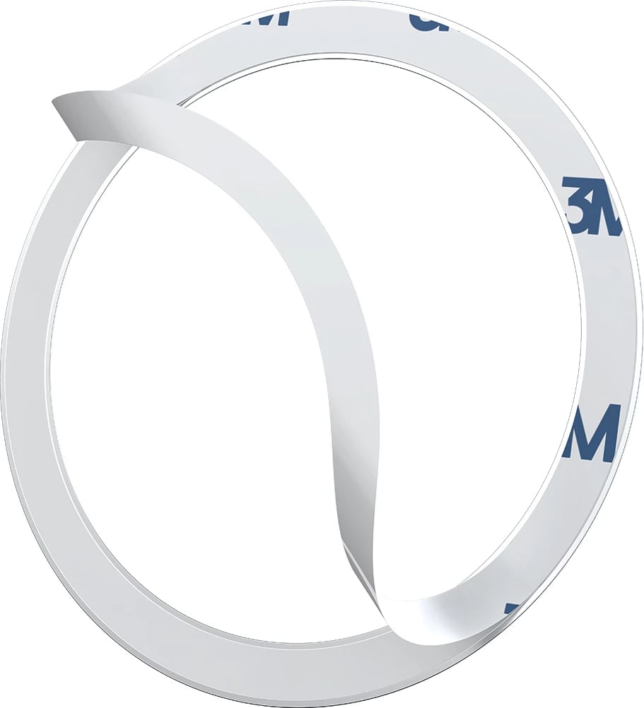 Unazë magnetike Baseus Halo Series, 2 copë, për MagSafe, argjendtë