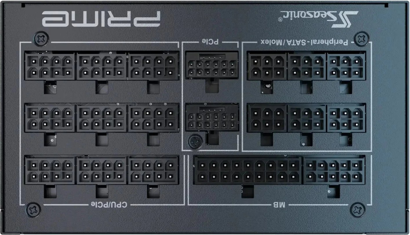 Kasë furnizimi Seasonic Prime PX, PRIME-PX-2200-ATX30, 2200 W, 80 PLUS Platinum, e zezë