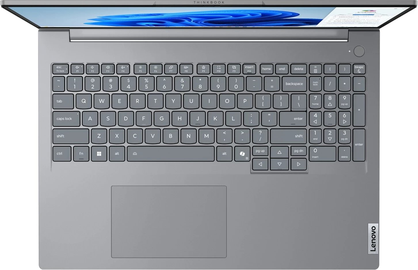 Laptop Lenovo ThinkBook 16 G8 IAL, Intel Core Ultra 7 255H, 16" WUXGA, 16 GB RAM, 512 GB SSD, Arctic Grey