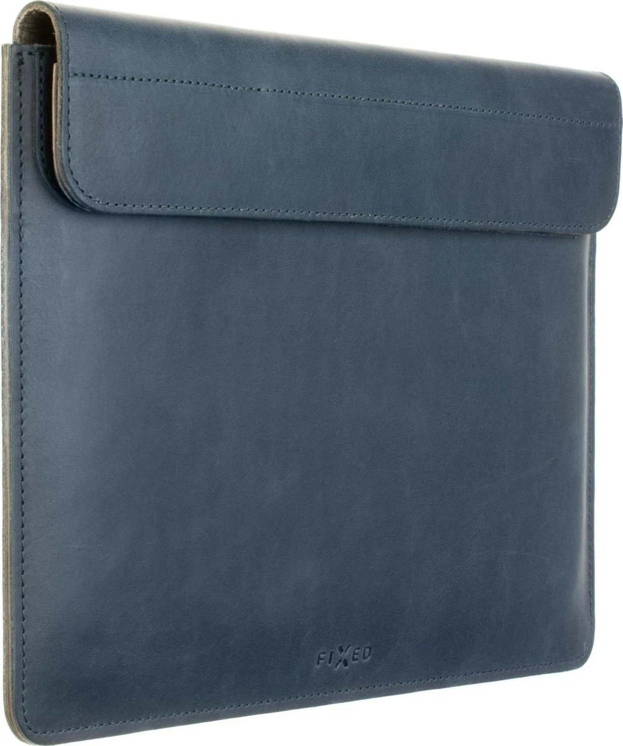 Mbështjellës  Fixed Oxford për MacBook 12", lëkurë, e kaltërt