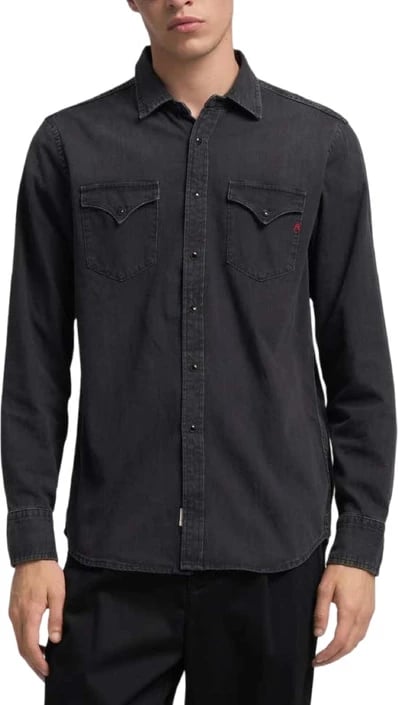 Këmishë Replay për meshkuj, e zezë