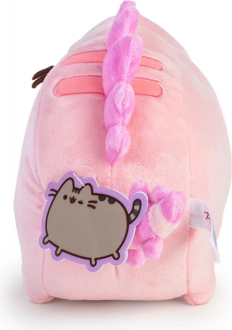 Maskotë pelushi Daffi Pusheen P-250, Pusheenosaurus, 24 cm, Rozë