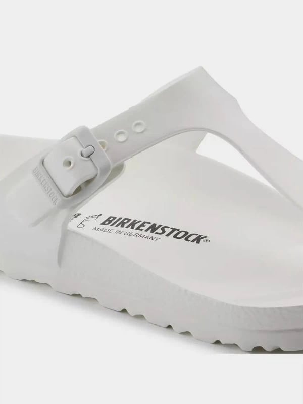 Shapka Birkenstock Gizeh Eva për meshkuj e femra, të bardha