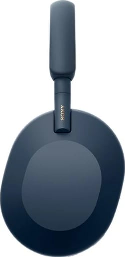 Kufje Sony WH-1000XM5, me dhe pa tela, për biseda/muzikë, Blu