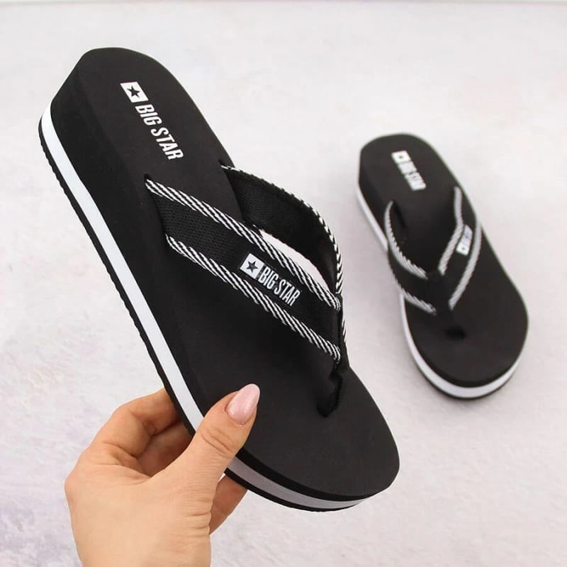 Flip-flop Big Star femra, të zeza