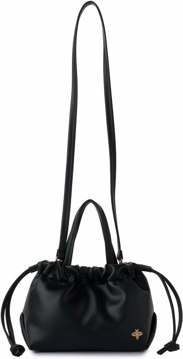 Çantë dore Lucky Bees Lauren, e zezë