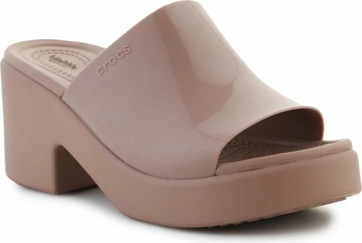 Flip-flop Crocs për femra, kafe