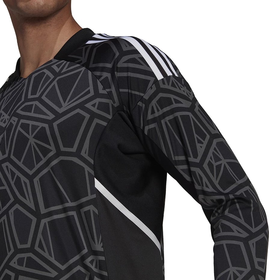 Fanellë portieri për meshkuj adidas, e zezë