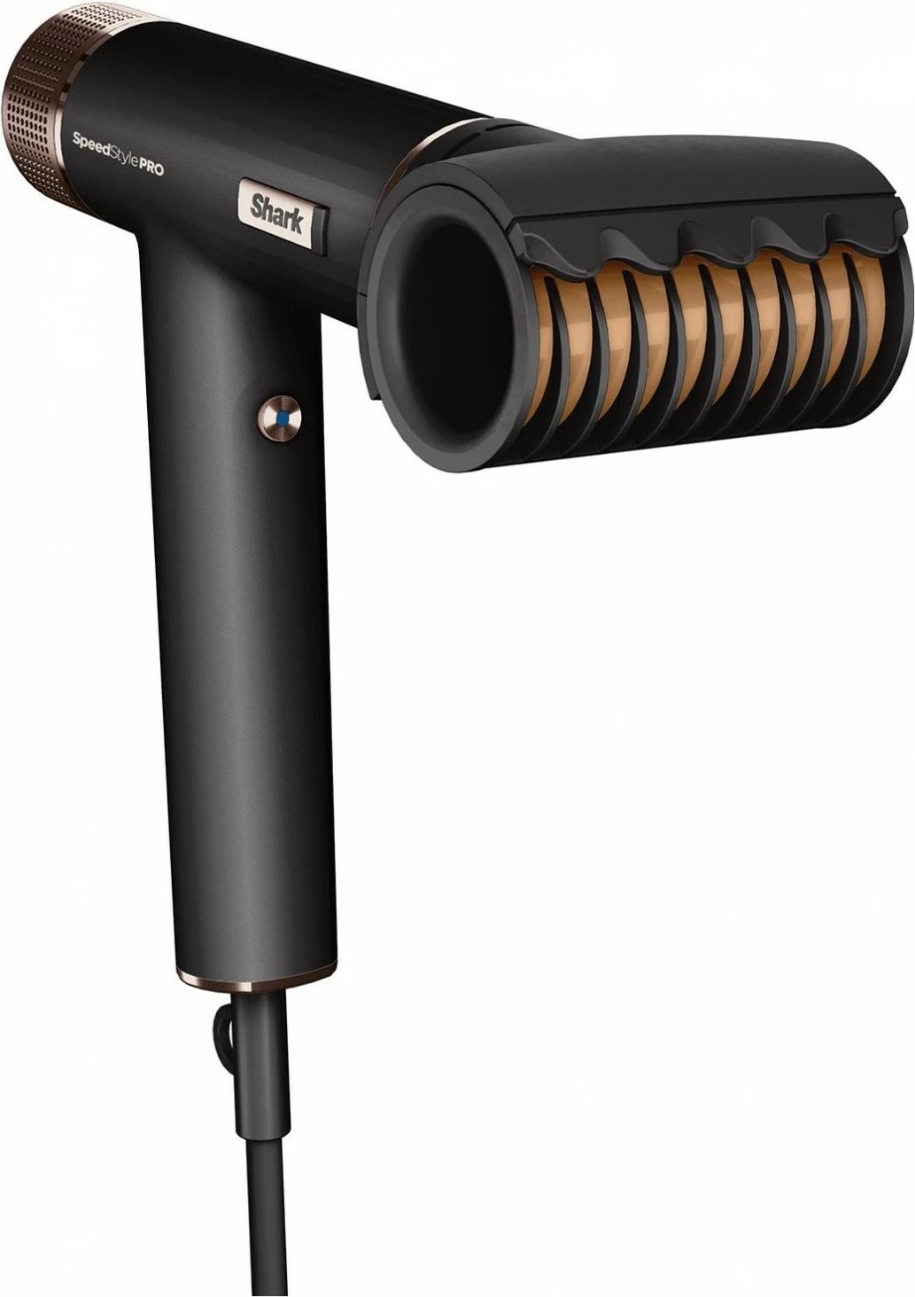 Tharëse flokësh Shark HD731EU, 1750W, 3 aksesorë, jonizim, e zezë