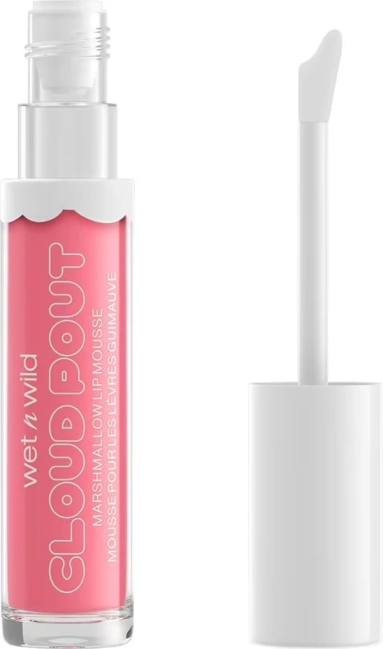 Buzëkuq liquid Wet n Wild Cloud Pout Marshmallow Lip Mousse Matte Pour Some Suga On Me për femra 3ml