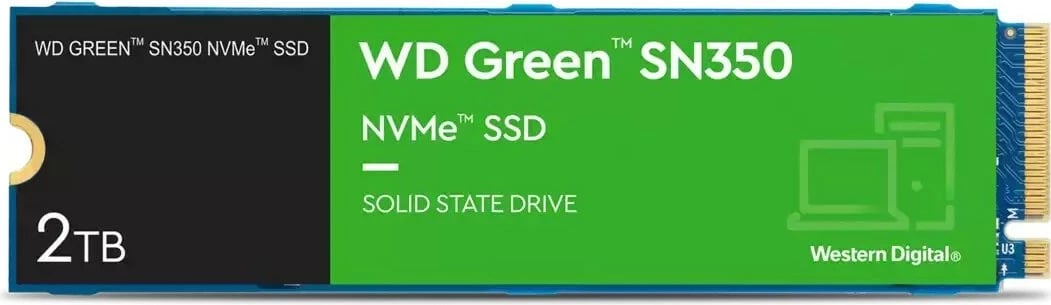SSD Western Digital Green WDS200T3G0C, 2 TB, M.2, 3200 MB/s