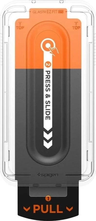 Qelq mbrojtës Spigen Glas.TR EZ Fit Pro për Samsung Galaxy S25 Edge transparent