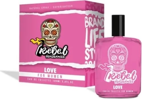 Eau de Toilette REBEL Love për femra 100ml