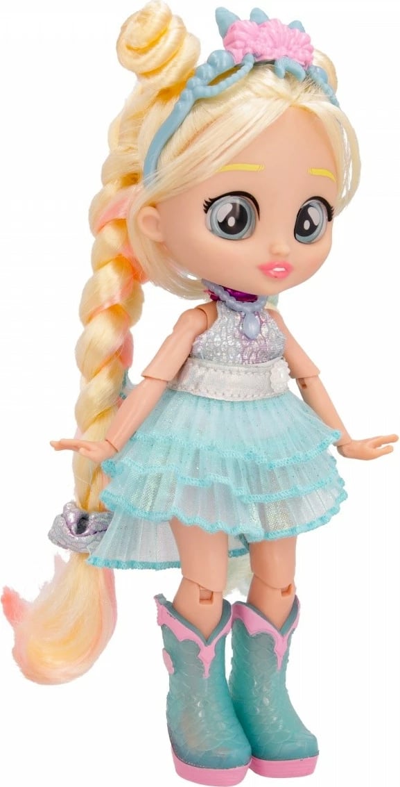 Kukull Cry Babies BFF Stella me kitarë, 20 cm, për vajza