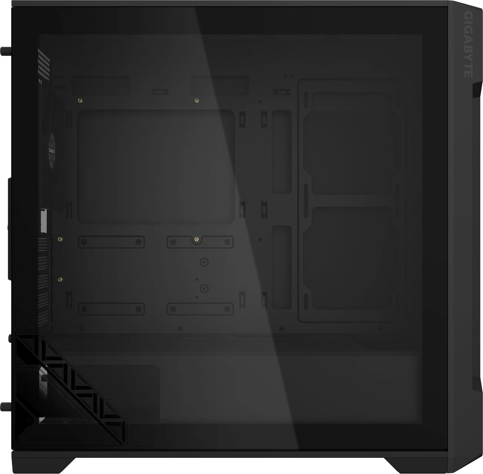 Kasë Gigabyte C102 Glass, Midi Tower, ATX, Mini-ATX, Mini-ITX, e zezë