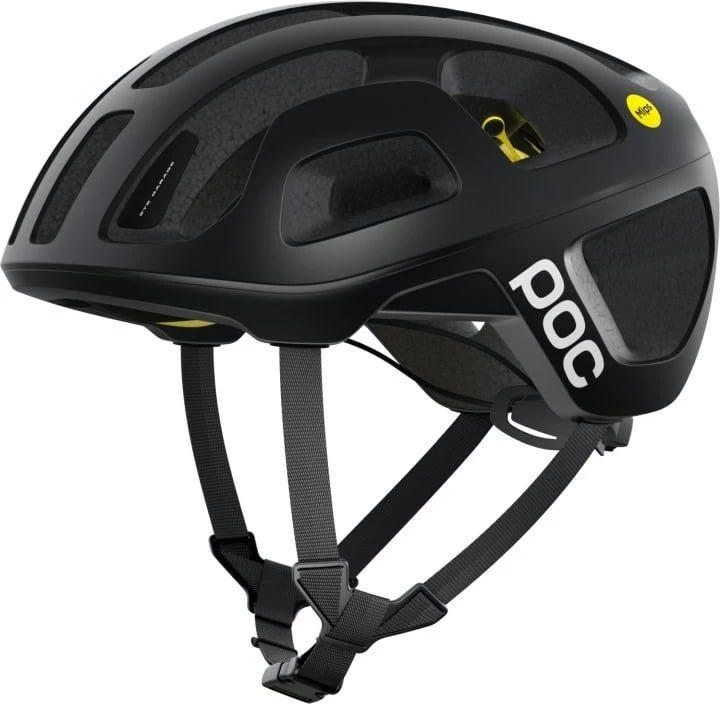 Helmetë biçiklete POC OCTAL MIPS, S 50-56 cm, e zezë