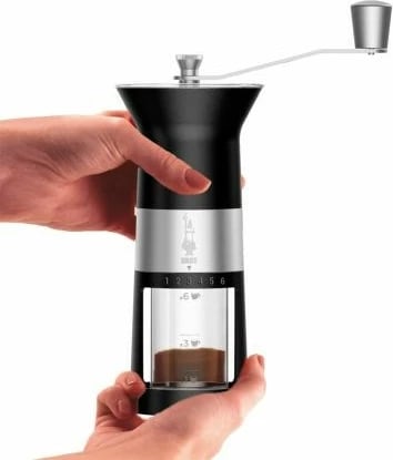 Bluarëse kafeje Bialetti MCPRO001, blade grinder, inox, e zezë