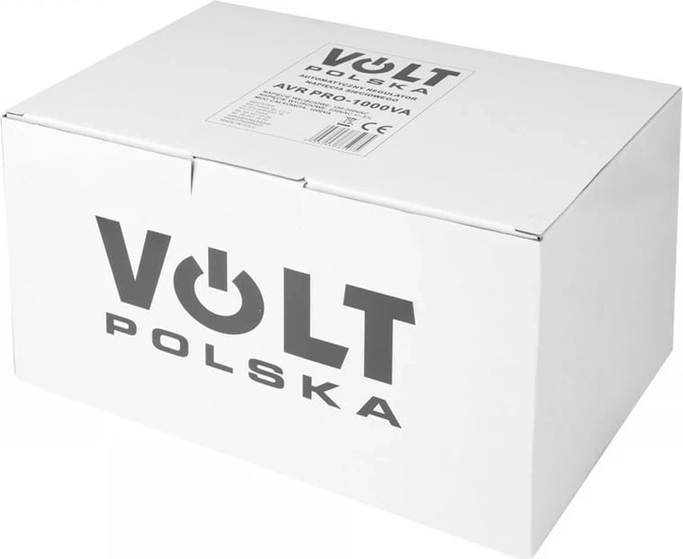 Stabilizator tensioni Volt Polska AVR PRO 1000, 1000VA, Gri