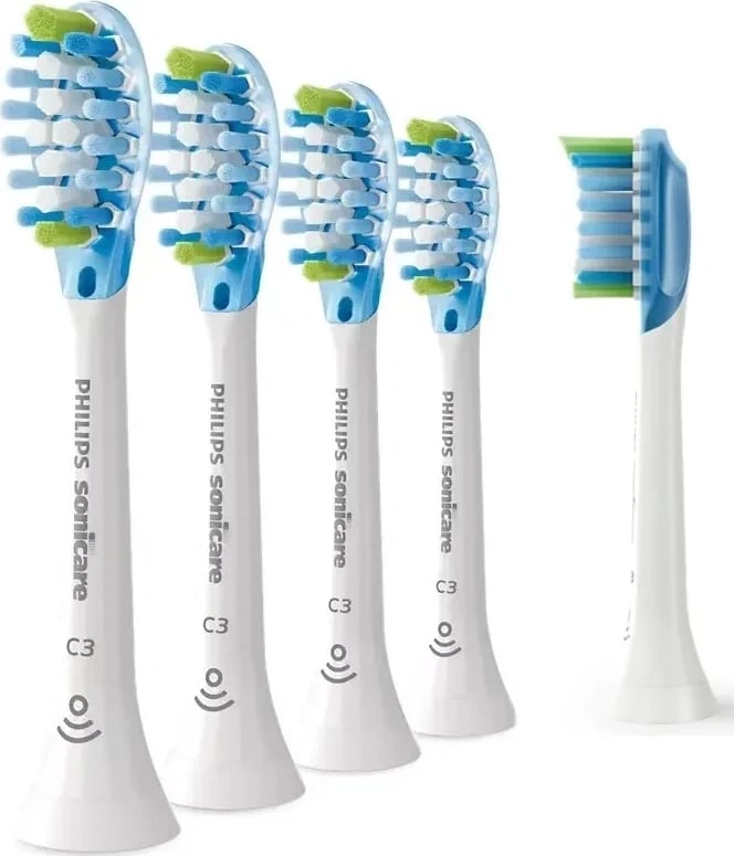 Koka e furçës Philips Sonicare C3 Premium Plaque Control HX9045/17, 5 copë, e bardhë