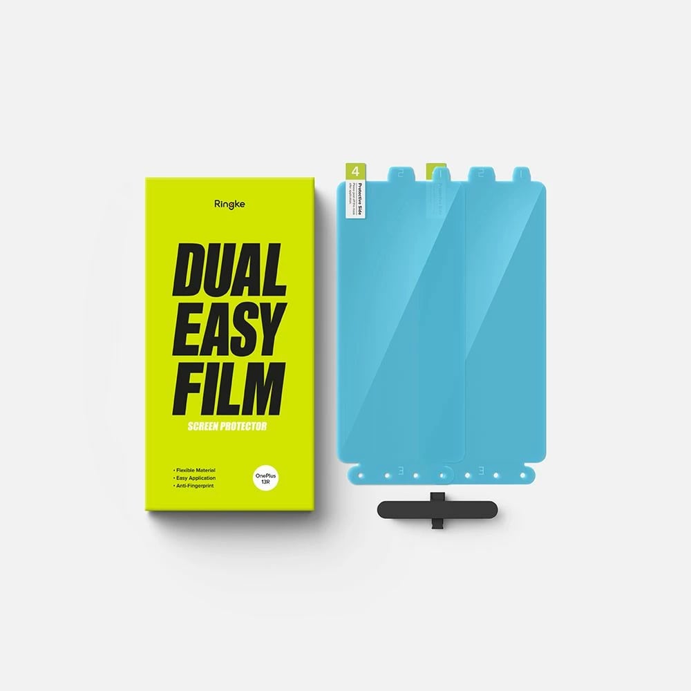 Mbështjellës ekrani Ringke Dual Easy, për OnePlus 13R, 2 copë, Transparent