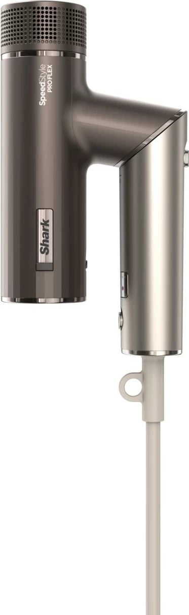 Tharëse flokësh Shark SpeedStyle Pro Flex HD542EU, 1700W, jonizim, 4 aksesorë, ngjyrë argjendtë