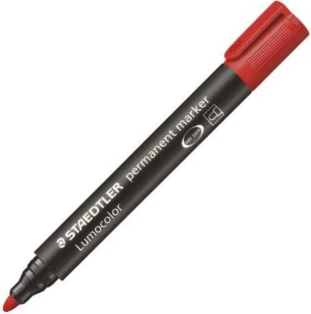 Marker permanent STAEDTLER Lumocolor 352-2, i kuq, 2mm