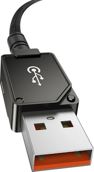 Kabllo USB Baseus Unbreakable 1 m, USB A në USB C, E zezë