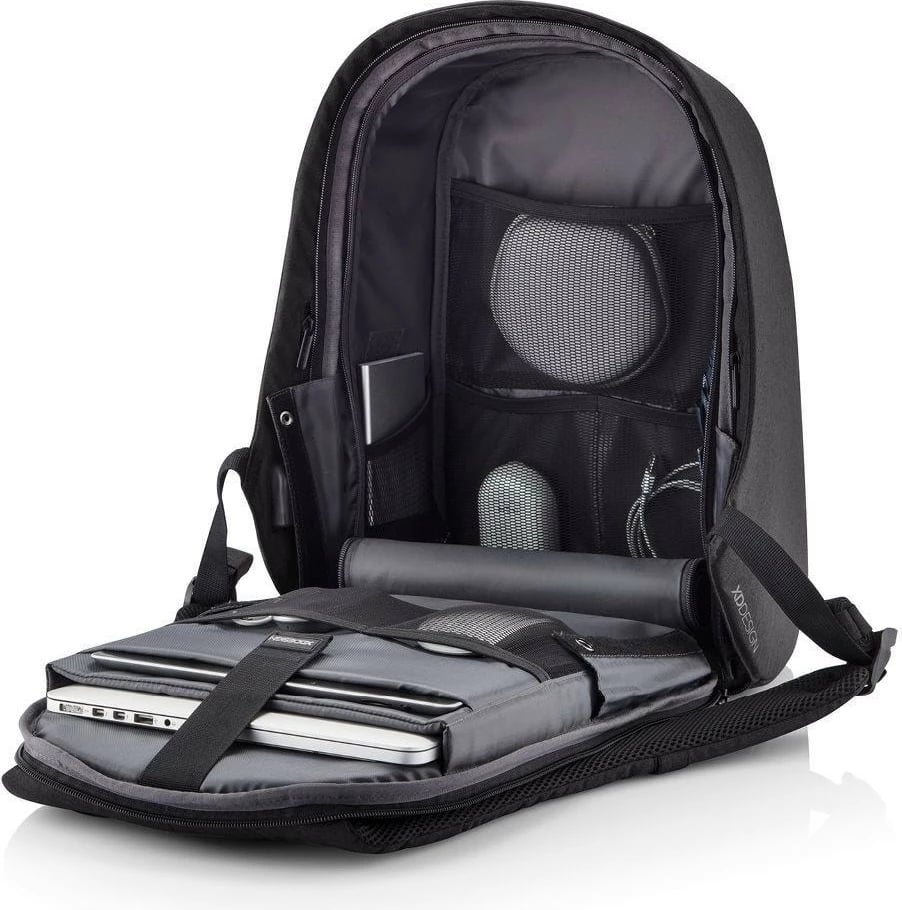 Çantë shpine anti-vjedhje XD DESIGN BOBBY HERO REGULAR, 16L, e zezë