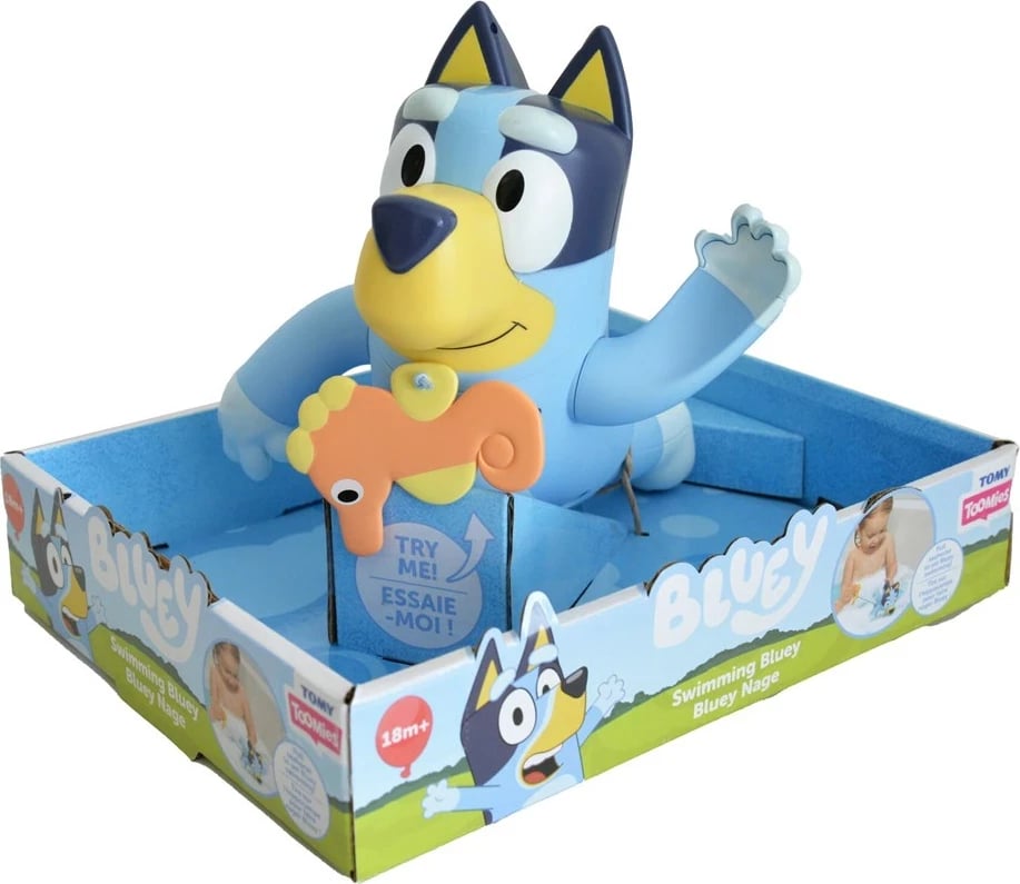 Lodër banjo për fëmijë TOMY Bluey E73548, shumëngjyrëshe