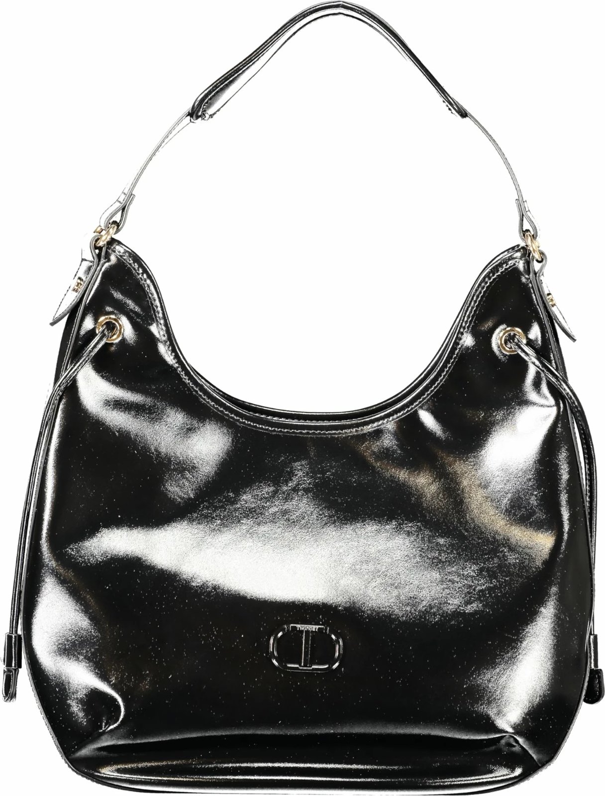 Çantë hobo TWINSET femra, e zezë
