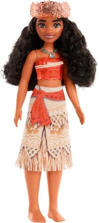 Kukull Disney Princess Vaiana Mattel HLW02/HPG68 me veshje tradicionale, për vajza Kukull Disney Princess Vaiana Mattel HLW02/HPG68 me veshje tradicionale, për vajza