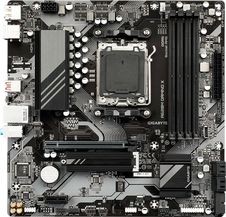 Pllakë amë Gigabyte A620M GAMING X, Socket AM5, micro ATX, 4 DDR5
