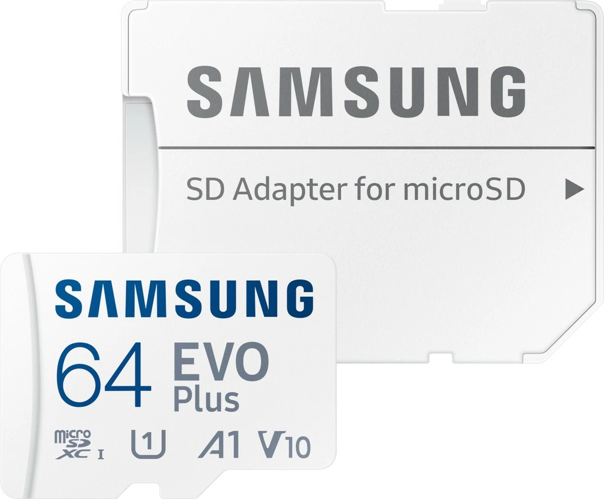 Kartelë memorie Samsung MB-MC64S, 64 GB, MicroSDXC, UHS-I, 160 MB/s, e bardhë