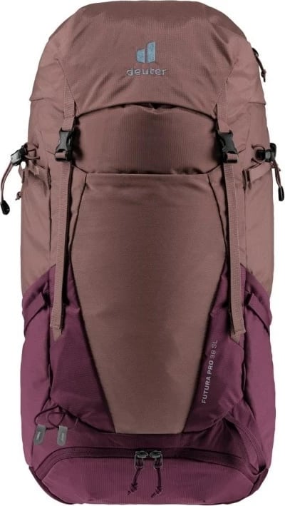 Çantë shpine Deuter Futura Pro 38 SL për hiking, 38L, ashrose/cassis