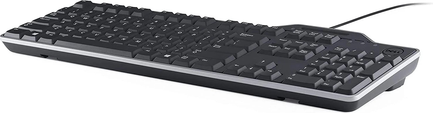 Tastierë Dell KB813 me Lexues Kartash, USB, e zezë