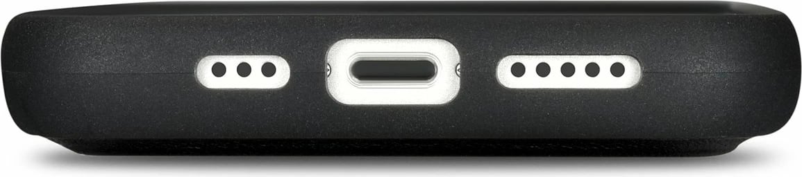 Mbështjellës iCarer Wallet Case 2in1 për iPhone 14 Pro, lëkurë natyrale, Anti-RFID, e zezë