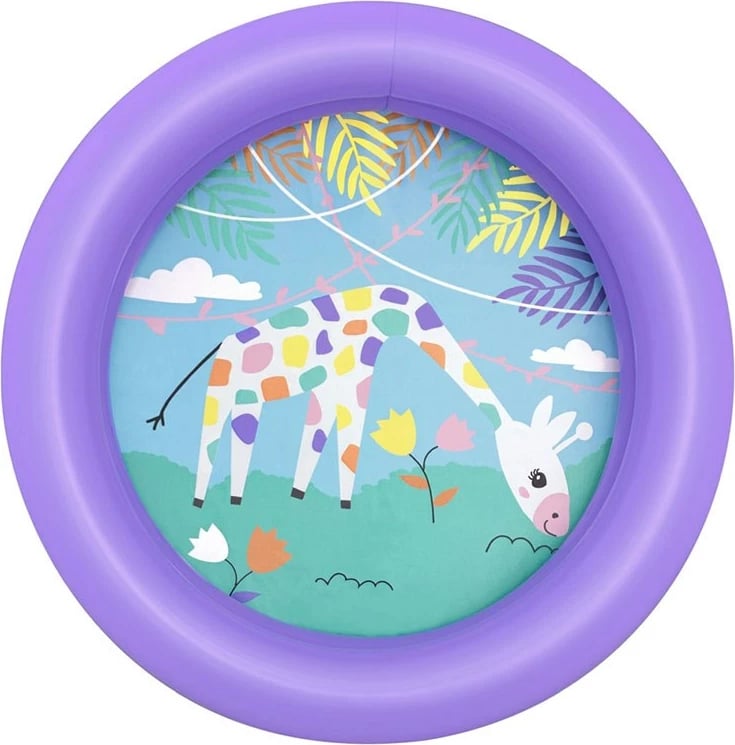 pishinë e fryshme për fëmijë, Bestway, Mikro, 61x15 cm 21 L, vinil, vjollcë