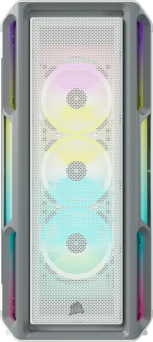 Kasë Corsair iCUE 5000T RGB TG, Midi Tower, e bardhë