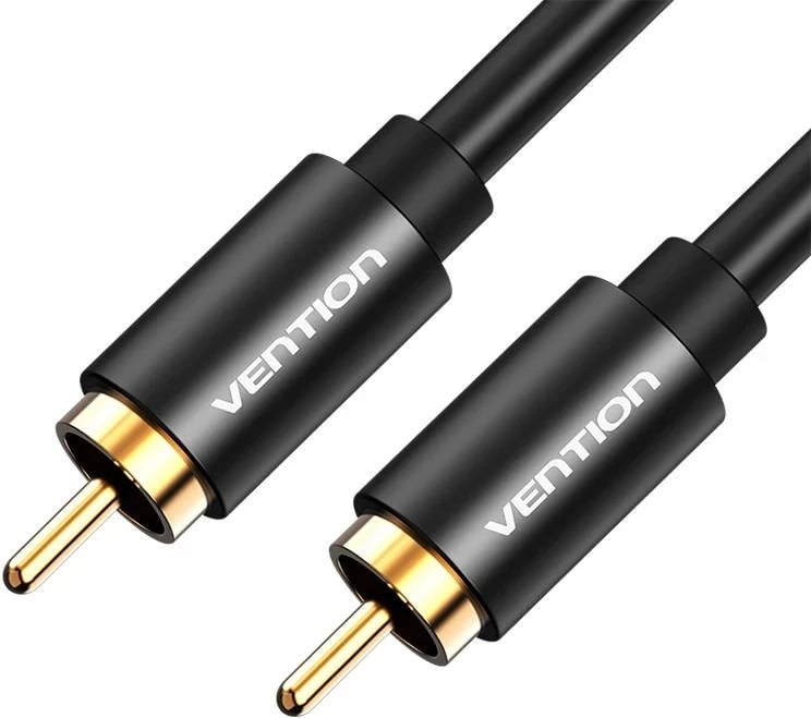 Kabëll Vention VAB-R09-B200 RCA, 2m, i zi