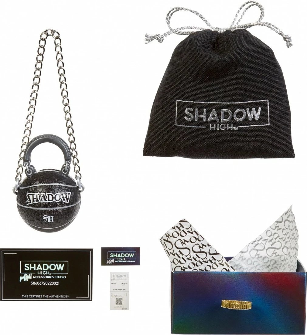 Set çanta aksesorësh Rainbow High Accessories Studio Series 1, për kukulla, Mix