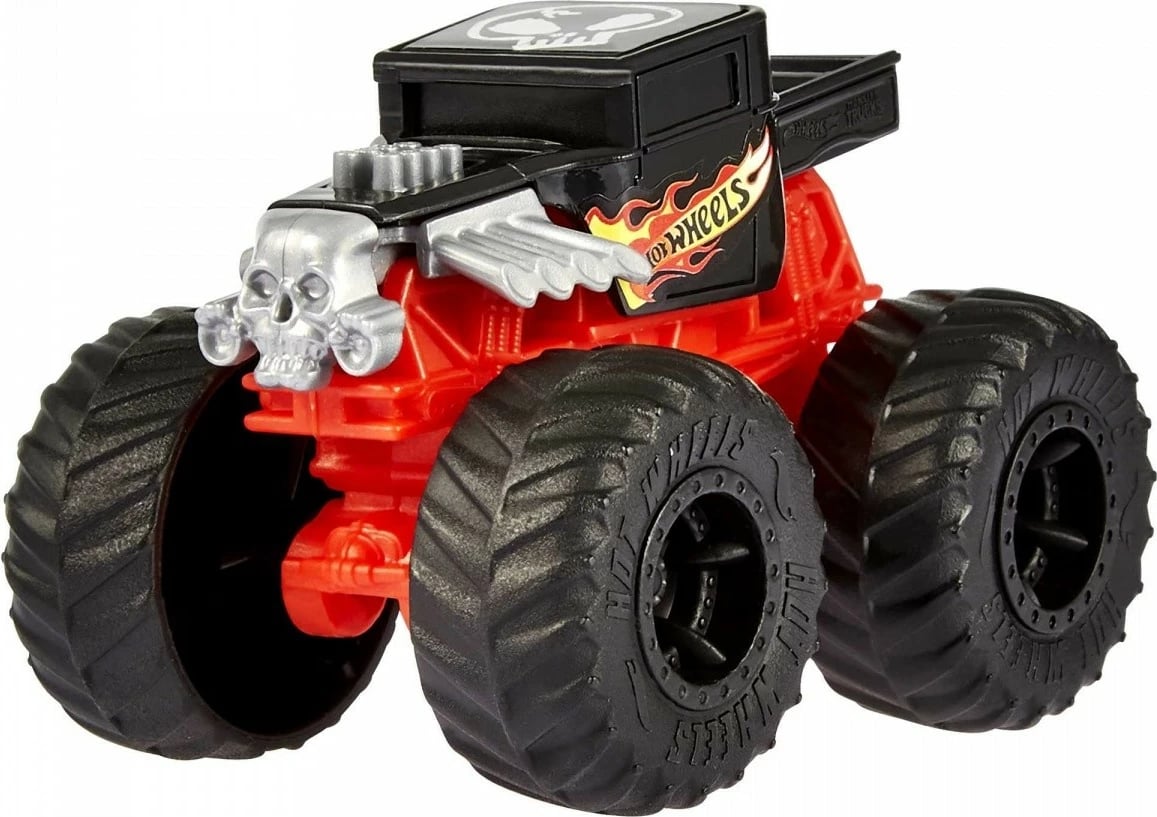 Set vetura lodër Hot Wheels Monster Trucks, 1:70, plastikë, 36 copë, ngjyra të përziera