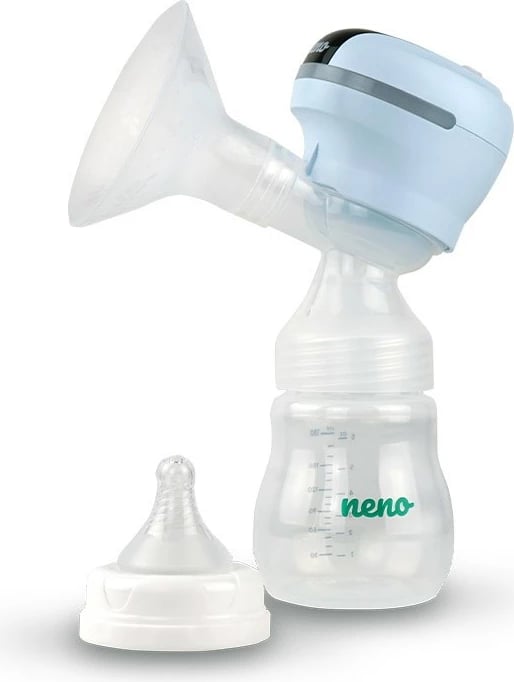 Pompë gjiri elektronike neno NENO ANGELO, 180 ml, Blu