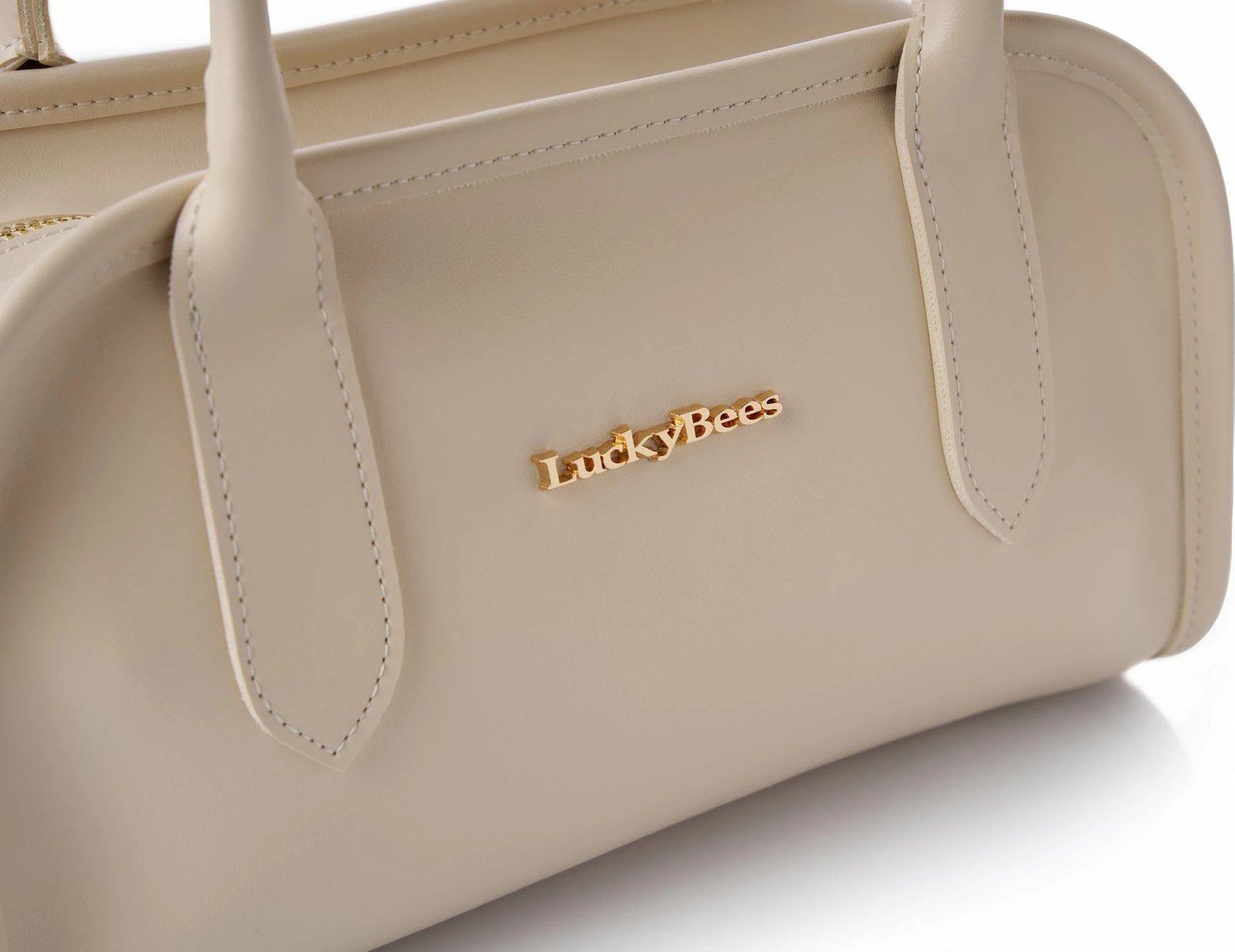 Çantë krahu Lucky Bees, Amelia, ngjyrë krem