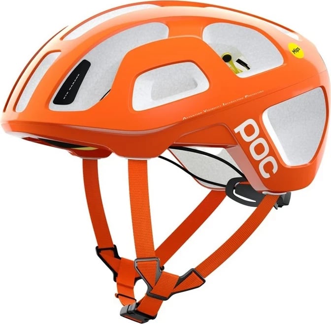 Helmetë çiklizmi POC Octal Mips, portokalli