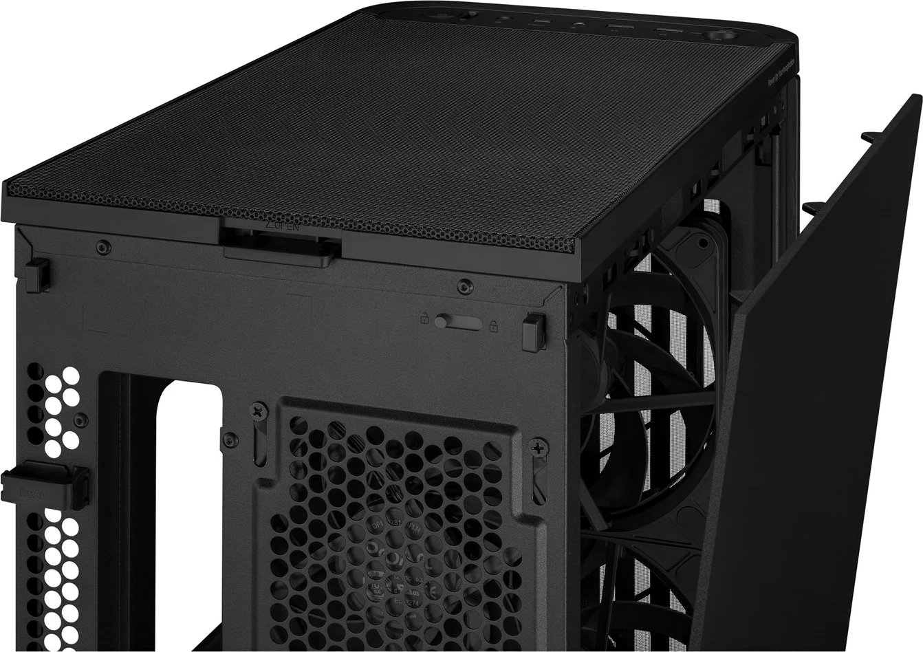 Kasë ASUS ProArt PA401 Wood METAL PWM, Black