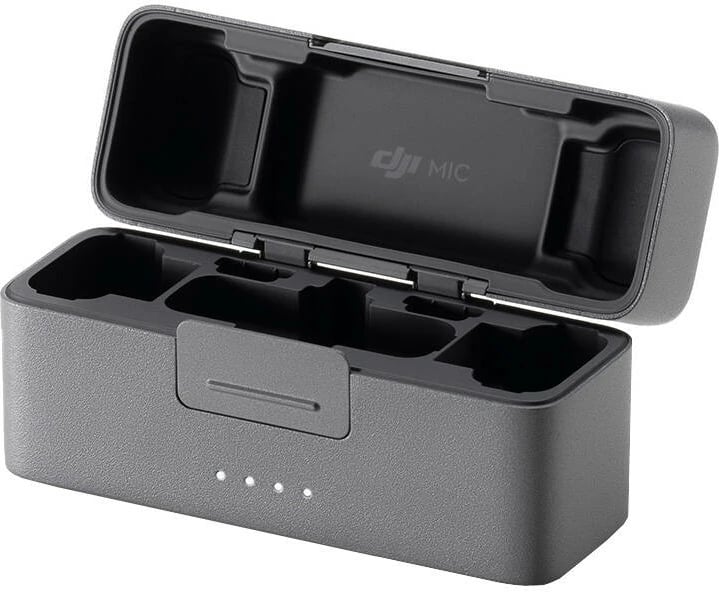 Kuti karikimi, DJI, CP.RN.00000330.01, për Mic 2, karikon 2 transmetues + 1 pranues, deri 18 orë, me çantë bartëse
