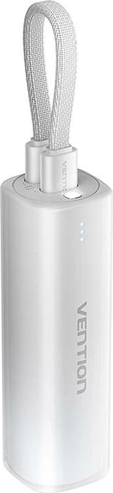 Powerbank Vention FHWM0, 5000mAh, 20W, me kabllo USB-C në Lightning, Gri