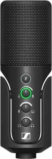 Mikrofon kondensator Sennheiser Profile Streaming Set, me krah të rregullueshëm, USB-C, i zi